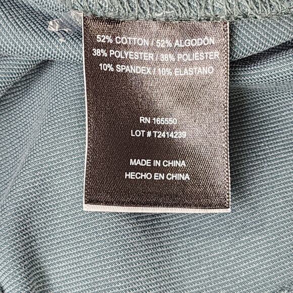 32 Degrees Pants Womens XL Gray Pull On Stretch Twill Knit Elastic Waist Casual - Picture 5 of 12